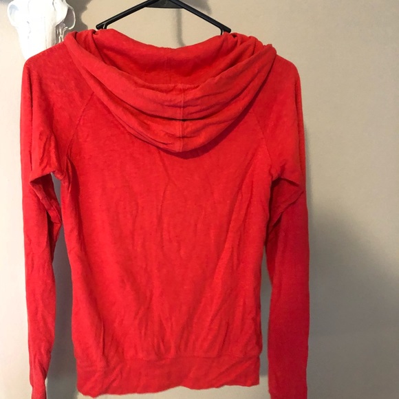 Red Nike zip up hoodie - Picture 4 of 4